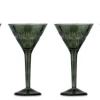 Nkuku Mila Cocktail Glass Emerald