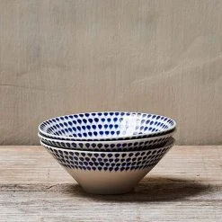 Nkuku Indigo Drop Dipping Bowl