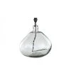Nkuku Baba Glass Lamp - Clear Glass