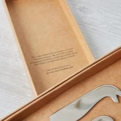 Nkuku Osko Silver Cheese Butter Knife