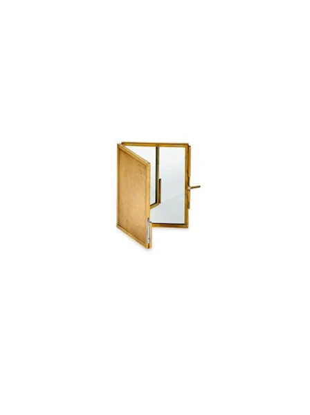 Nkuku Kiko Small Folding Mirror - Compact & Stylish Room Decor 1 Nkuku Kiko Small Folding Mirror