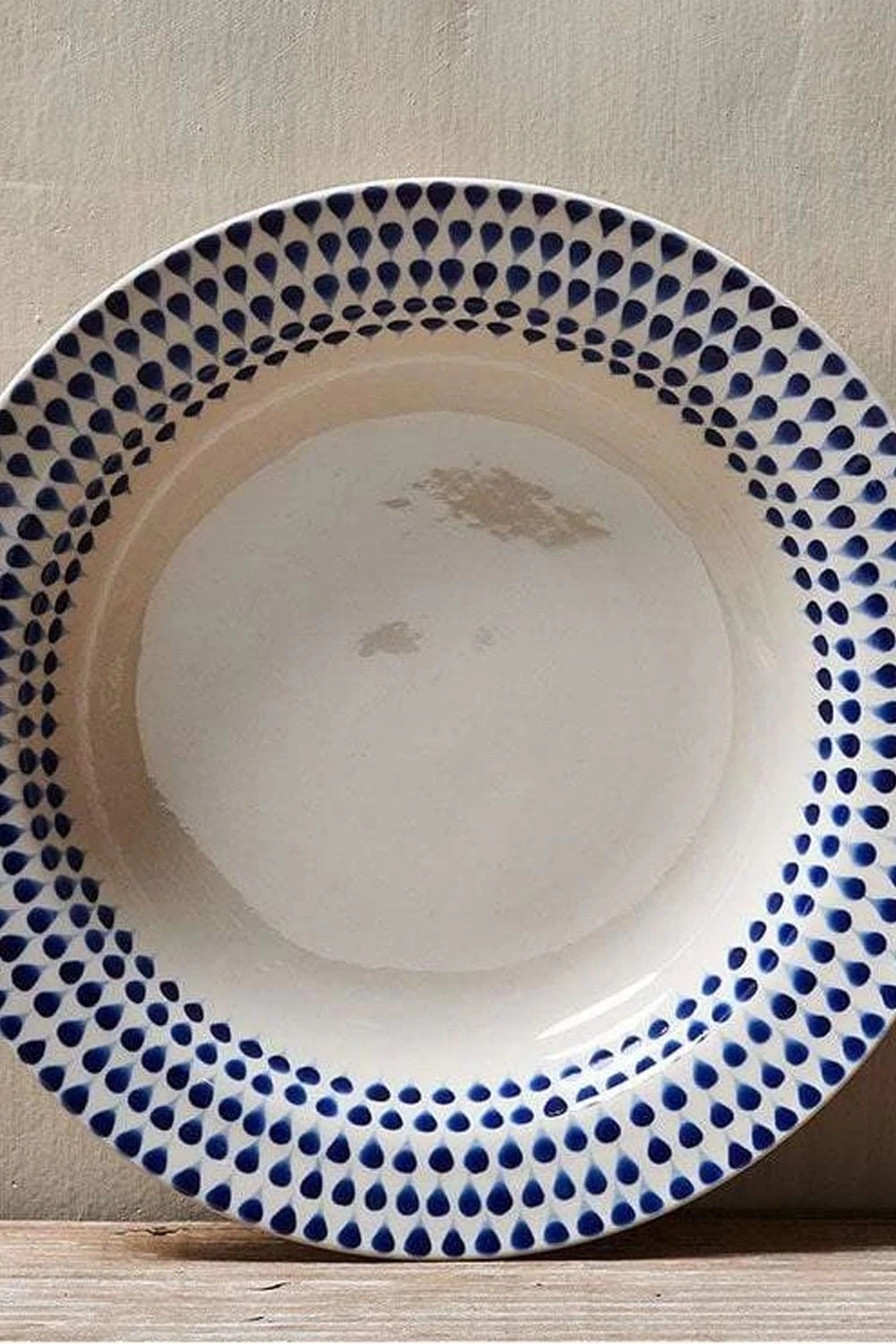 Nkuku Indigo Drop Pasta Bowl - Handcrafted Ceramic Tableware for Stylish Dining 3 Nkuku Indigo Drop Pasta Bowl