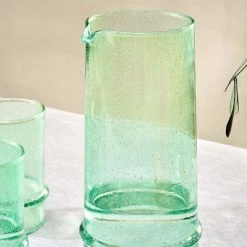 Nkuku Kaneti Bubble Carafe - Aqua