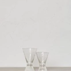 Nkuku Ziki Glass Large set of 4