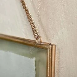 Nkuku Large Brass Frame Portrait