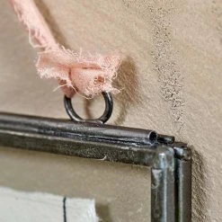 Nkuku Kiko Extra Large Portrait Frame In Antique Brass