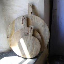 Nkuku Medium Mango Wood Pizza Boards