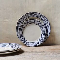 Nkuku Indigo Drop Side Plate