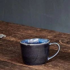 Nkuku Dana Short Mug In Indigo Sky