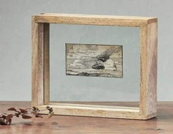 Nkuku Wooden Glass Picture Box
