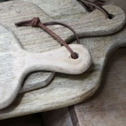 Nkuku Chunni Chopping Board In Mango Wood