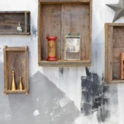 Nkuku Reclaimed Brick Box In Wood