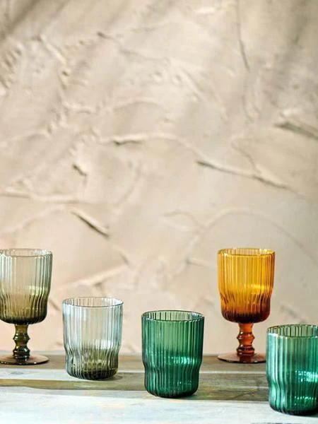 Nkuku Fali Tumbler Teal - Handcrafted Ceramic Drinkware for Home & Kitchen 2 Nkuku Fali Tumbler Teal