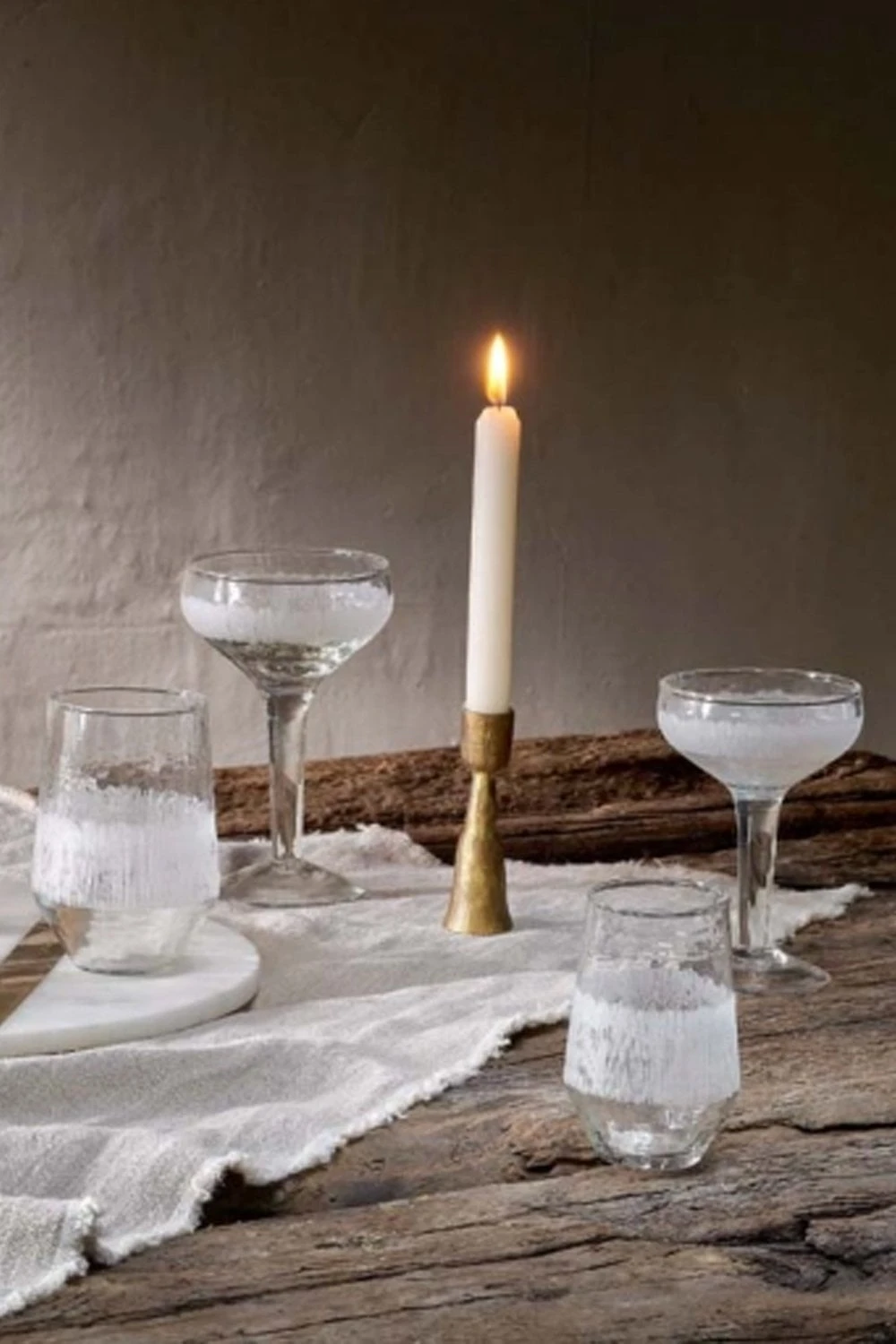 Nkuku Anara Etched Tumbler - Handcrafted Glassware for Home, Kitchen & Dining 2 Nkuku Anara Etched Tumbler