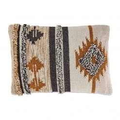 Nkuku Nkuku Mustard Grey Tussi Sia Cushion