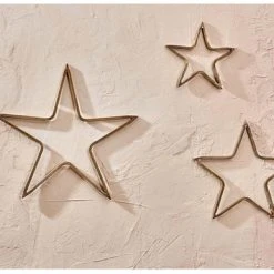 Nkuku Nkuku Meru Brass Star 20x20