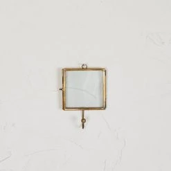 Nkuku Kiko Square Antique Brass Hook - Elegant Room Decor for Stylish Homes 5 Nkuku Kiko Square Antique Brass Hook