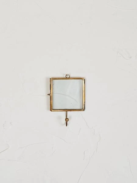 Nkuku Kiko Square Antique Brass Hook - Elegant Room Decor for Stylish Homes 3 Nkuku Kiko Square Antique Brass Hook