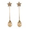 Nkuku Star Brass Spoon Set