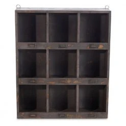 Nkuku Imani Wooden Locker Shelf