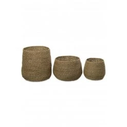 Nkuku Noko Seagrass Basket - Handwoven Storage Basket for Home Decor & Organization 5 Nkuku Noko Seagrass Basket