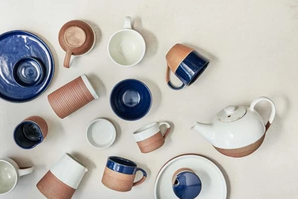 Nkuku Mali Ribbed Coffee Mug - Handcrafted Ceramic Mug for Coffee, Tea & Hot Drinks 1 Nkuku Mali Ribbed Coffee Mug