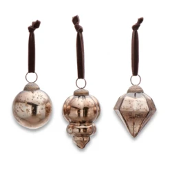 Nkuku Ura Diamond Bauble In Antique Smoke