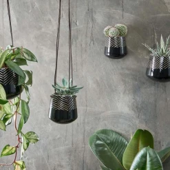 Nkuku Kavari Ceramic Hanging Planter