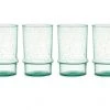 Nkuku Kaneti Bubble Tumbler - Aqua - Large (set Of 4)