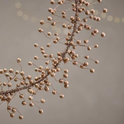 Nkuku Agatti Brass Berry Wreath