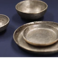 Nkuku Jahi Gold Plate Small - Elegant Tableware for Modern Dining 5 Nkuku Jahi Gold Plate Small