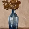 Nkuku Zaani Indigo Glass Vase Medium