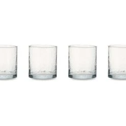 Nkuku Yala Hammered Tumbler Set Of 4 By