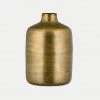 Nkuku Aged Antique Brass Boro Iron Straight Vase Large