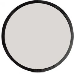 Nkuku Modasa Iron Mirror In Black