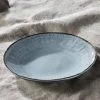 Nkuku Dusty Blue Malia Side Plate - One Size