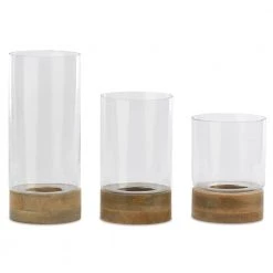 Nkuku Idha Straight Hurricane Lantern - Handcrafted Floor Lamp for Modern & Rustic Homes 3 Nkuku Idha Straight Hurricane Lantern