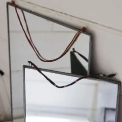 Nkuku Kiko Large Antique Zinc Mirror