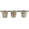 Nkuku Abari Wall Hung Triple Planter