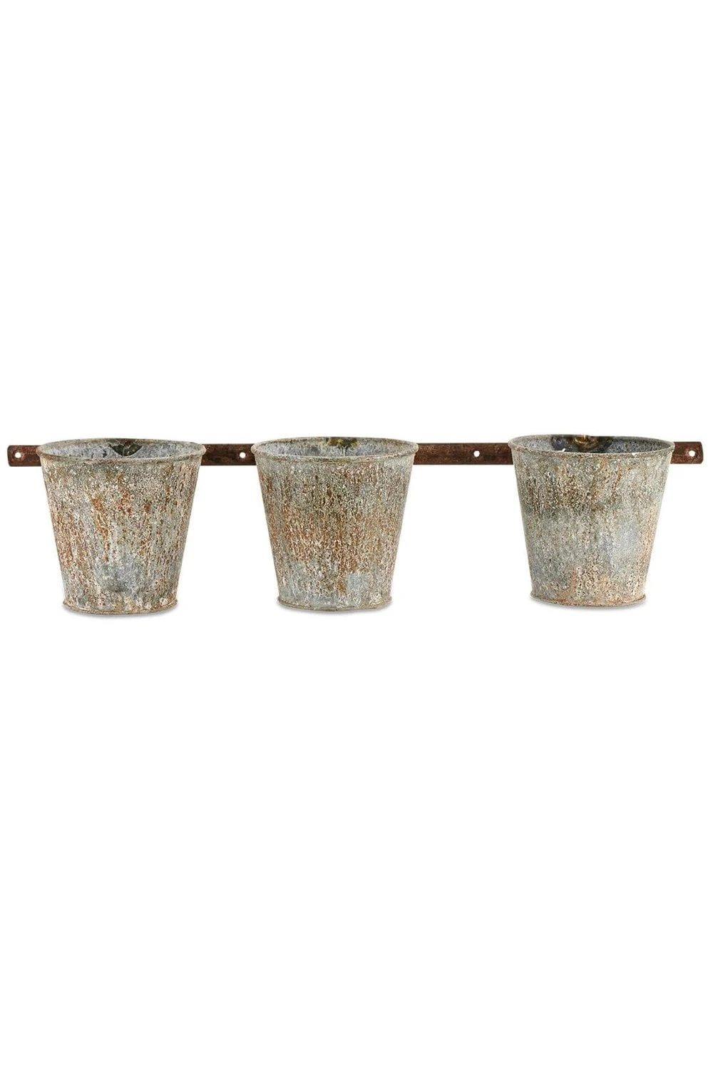 Nkuku Abari Wall Hung Triple Planter - Handcrafted Room Decor for Modern Homes 1 Nkuku Abari Wall Hung Triple Planter