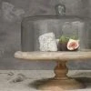 Nkuku Recycled Glass Dome Cake Stand By