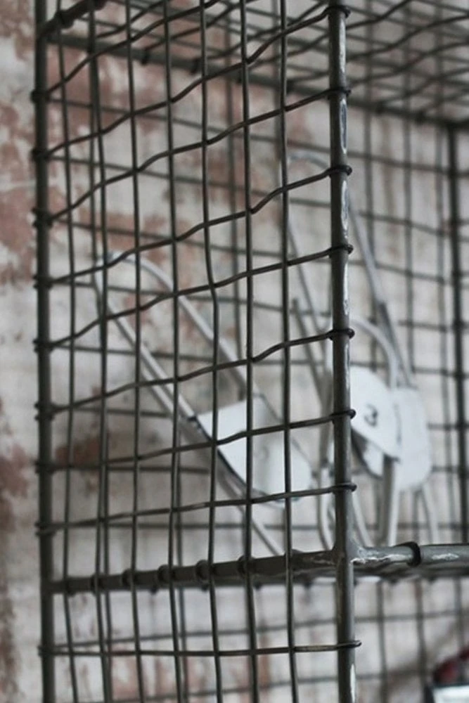 Nkuku Locker Room Shelf Large - Rustic Wooden Storage Shelf for Home Decor 2 Nkuku Locker Room Shelf Large