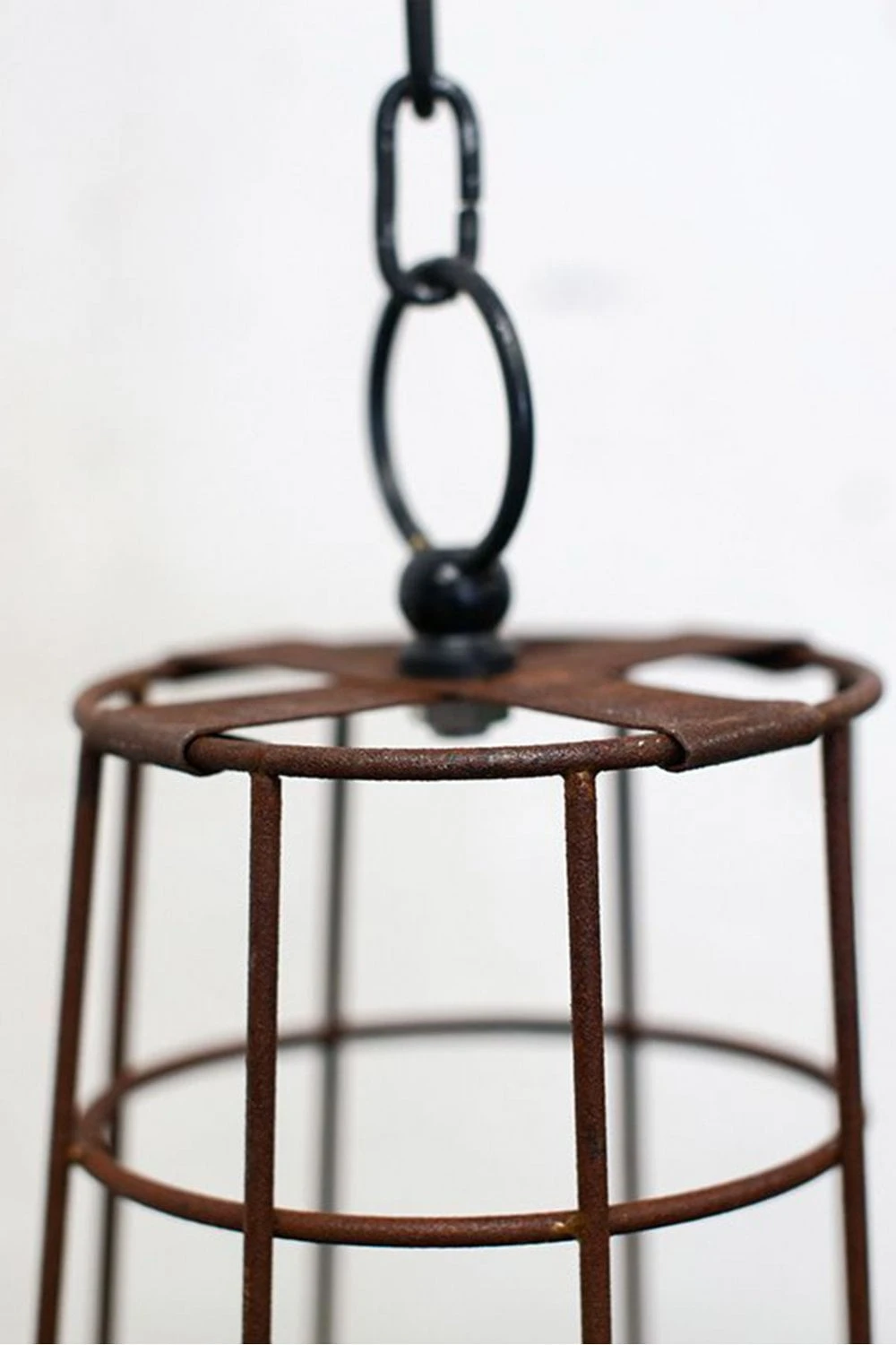 Nkuku Abari Caged Hanging Planter - Handwoven Rattan Indoor/Outdoor Plant Holder for Boho Home Decor 4 Nkuku Abari Caged Hanging Planter