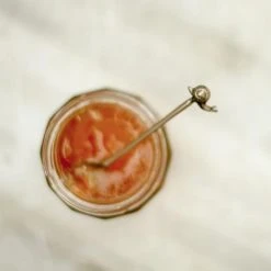 Nkuku Antique Brass Snail Spoon