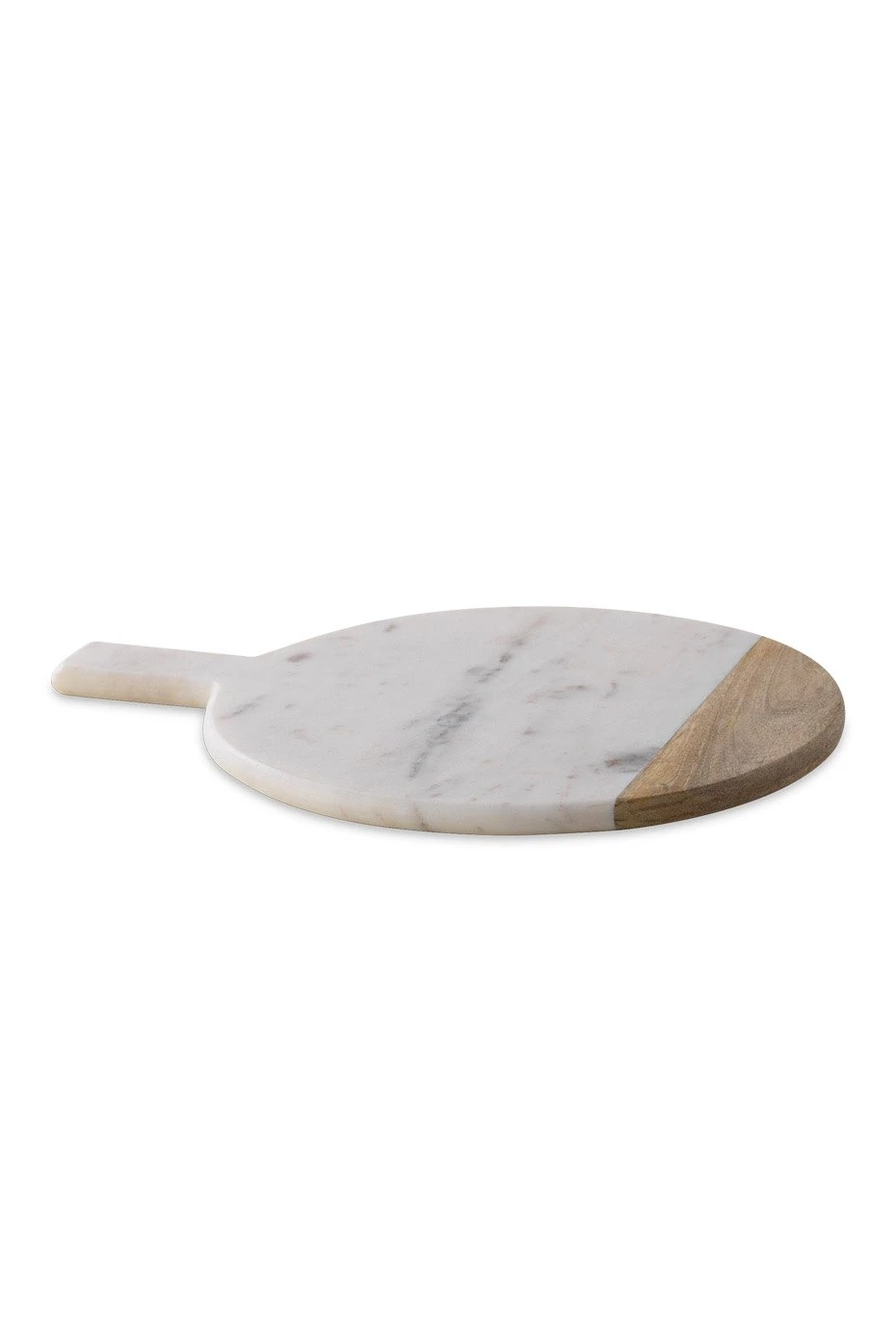 Nkuku Bwari Round Marble Board - 41 x 32 x 2 cm - Elegant Kitchen & Dining Accessory 2 Nkuku NKUKU BWARI ROUND MARBLE BOARD 41 X 32 X 2 CM