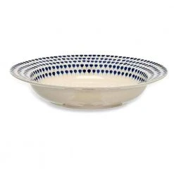Nkuku Indigo Drop Pasta Bowl - Handcrafted Ceramic Tableware for Stylish Dining 6 Nkuku Indigo Drop Pasta Bowl