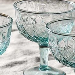 Nkuku Karala Champagne Glass Clear