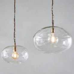 Nkuku Otoro Glass Pendant Light