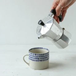 Nkuku Drop Ceramic Mug - Small Indigo