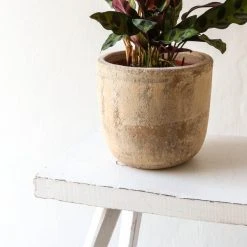 Nkuku Affiti Clay Plant Pot - Small